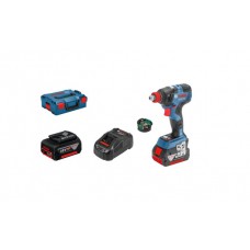 BOSCH GDX 18V-200 C gręžtuvas - suktuvas 2x5 Ah